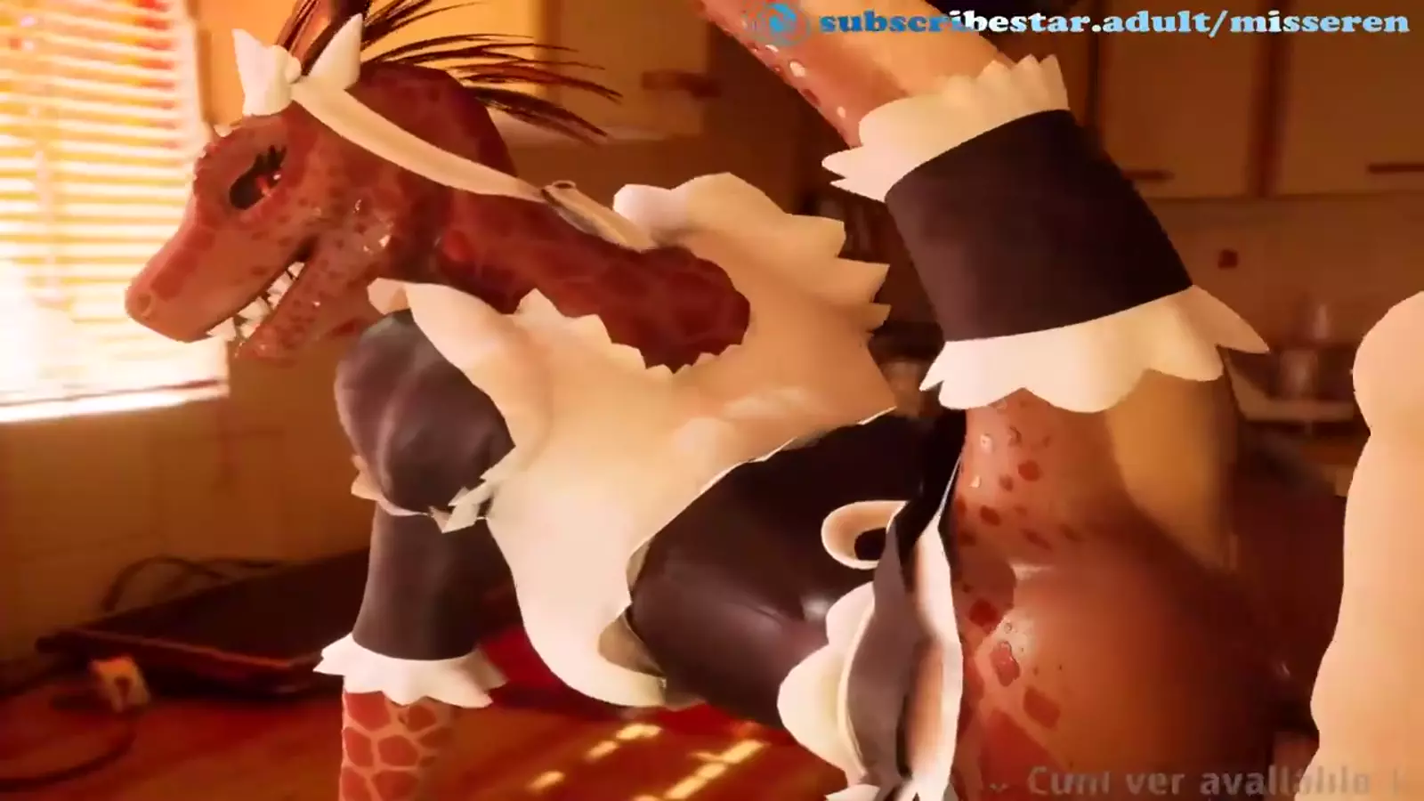 Animated funny artaffe exploring bunnies hentai themed leggings